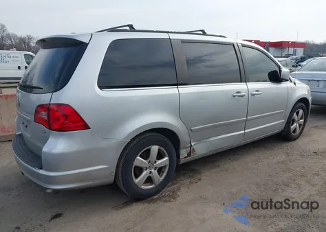 2011 Volkswagen Routan Se из США, поврежденный, VIN 2V4RW3DG9BR642665